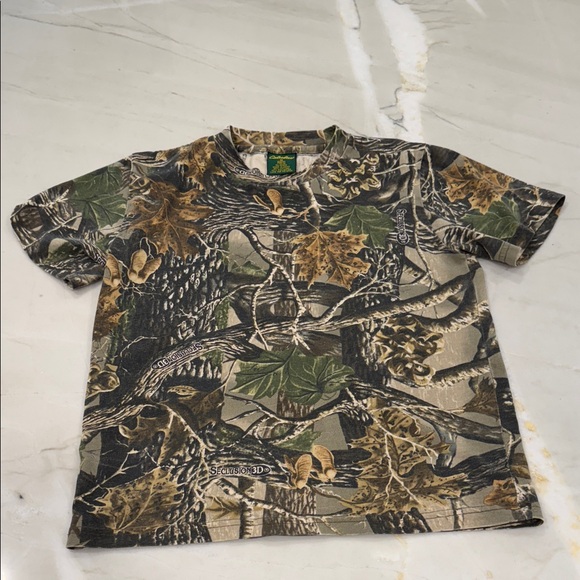 Cabela's Tops - Cabela's Green and Brown Camo XS/S women’s vintage